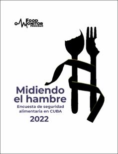 Portada Midiendo el hambre. Encuesta de Seguridad Alimentaria en Cuba (2022)
