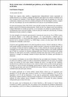 Portada De la &laquo;carne rusa&raquo; a la obesidad por pobreza, as&iacute; se degrad&oacute; la dieta cubana en 60 a&ntilde;os